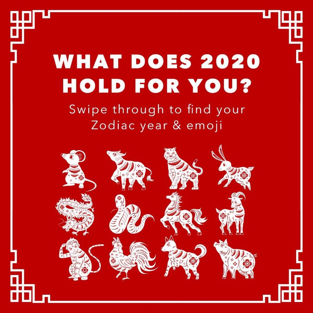#LunarNewYear is upon us! Swipe through to find your Chinese Zodiac sign. Commen...