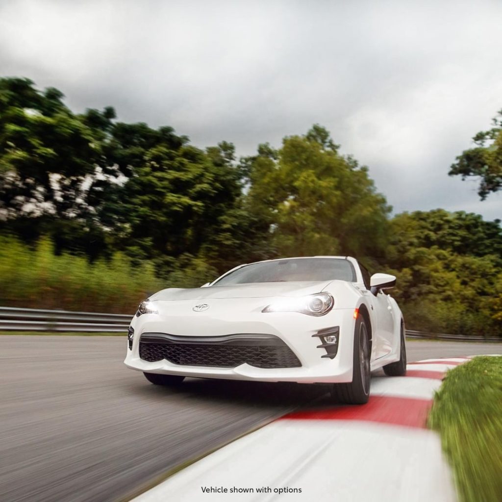 Always ahead of the curve. #Toyota86 #LetsGoPlaces...