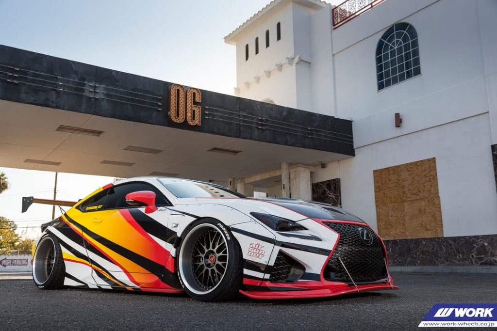 @socaldana_rcf Lexus RCF on WORK VS-XX #artofwheel #vsxx @jonsibal...