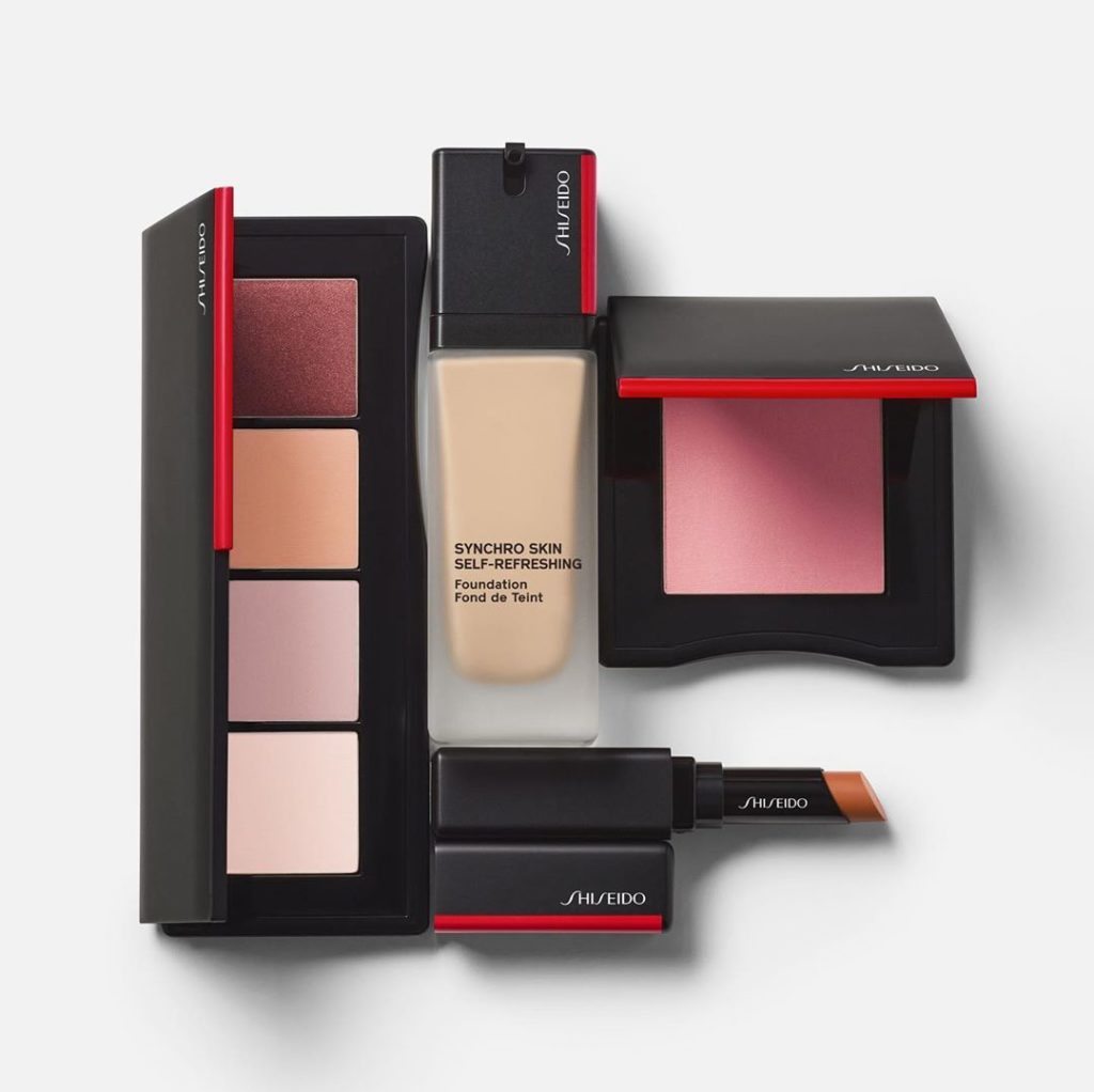 SHISEIDO: Four timeless essentials for fair skin in shade level 1: Synchro Skin Self-Refre… Four timeless essentials for fair skin in shade level 1: Synchro Skin Self-Refre...