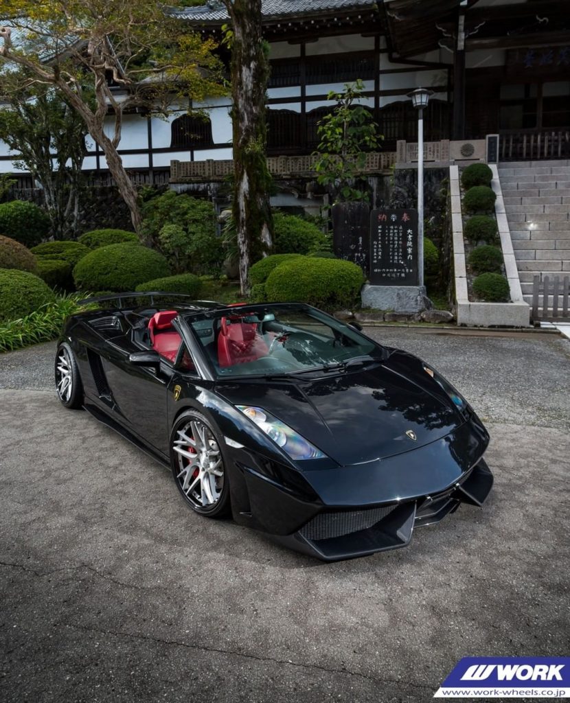 I's Lamborghini Gallardo on WORK Gnosis CVX #artofwheel #gnosiscvx...