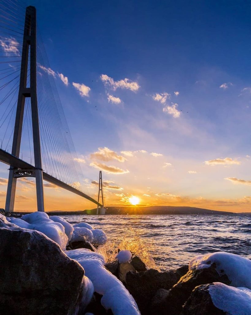 .
It's hard to believe that city of Vladivostok, with all its European character...
