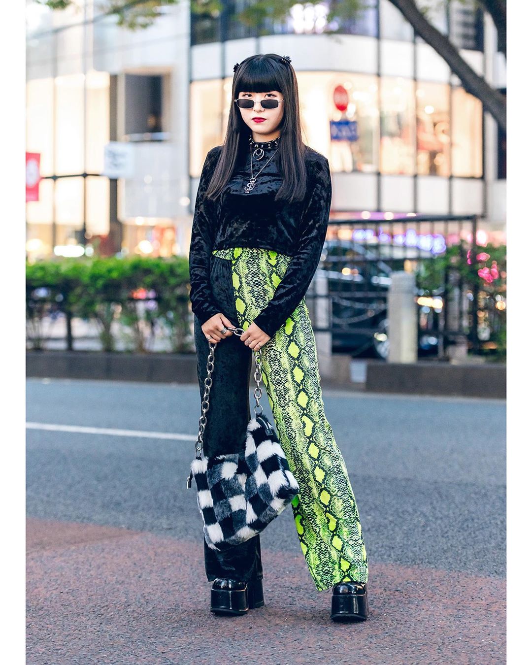 Tokyo Fashion: 16-year-old Japanese student Mai (@datenshi_qq) on the ...