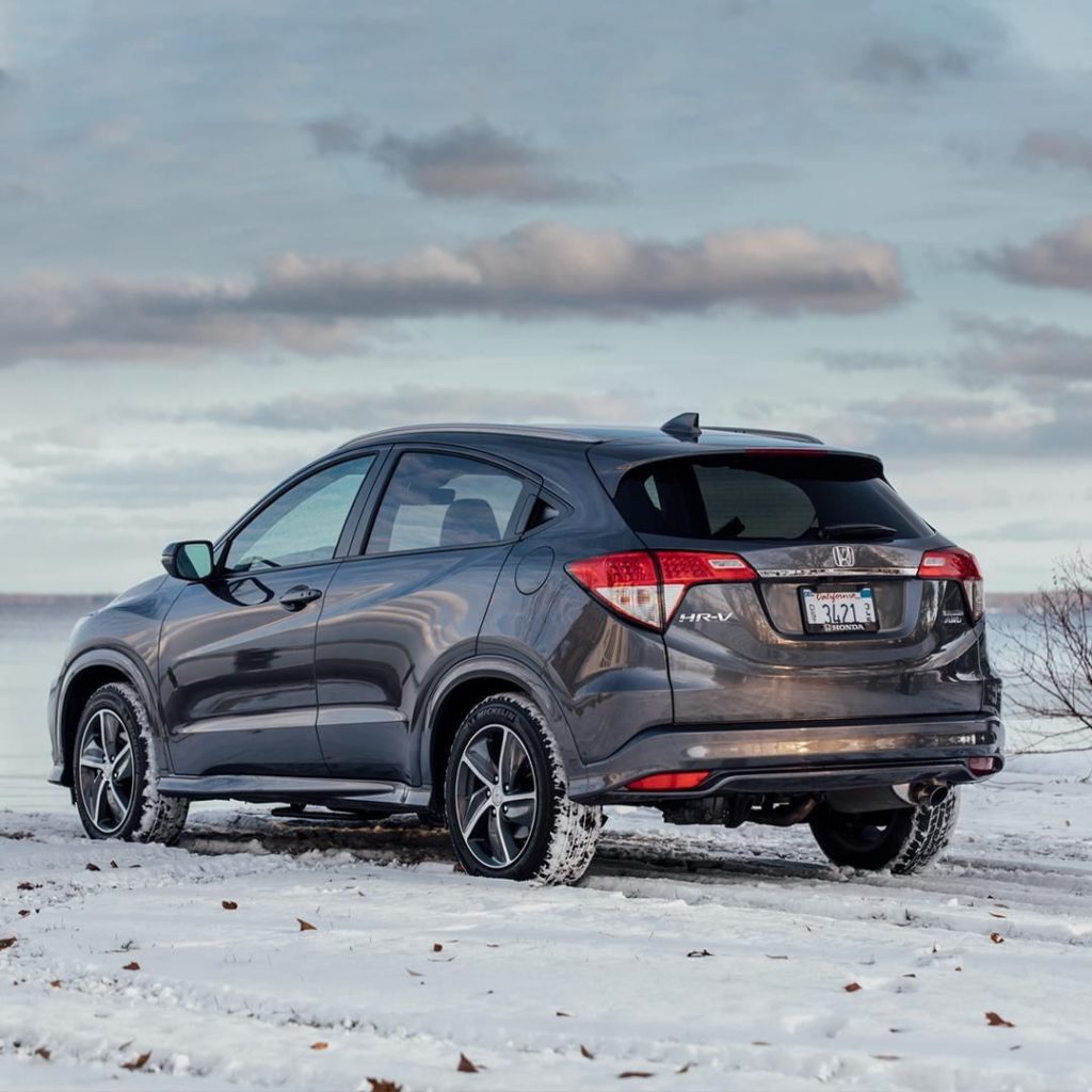 Take on winter with the #HondaHRV. Your adventures await....