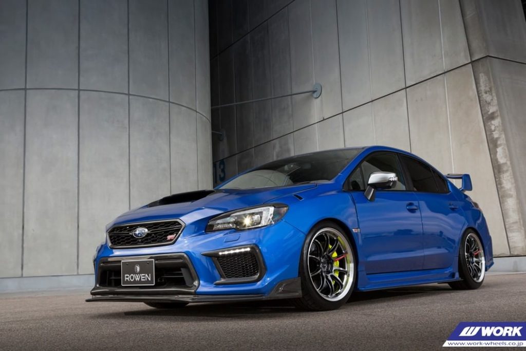 @rowen_jp Subaru STI on NEW WORK Emotion ZR10 #artofwheel #zr10...