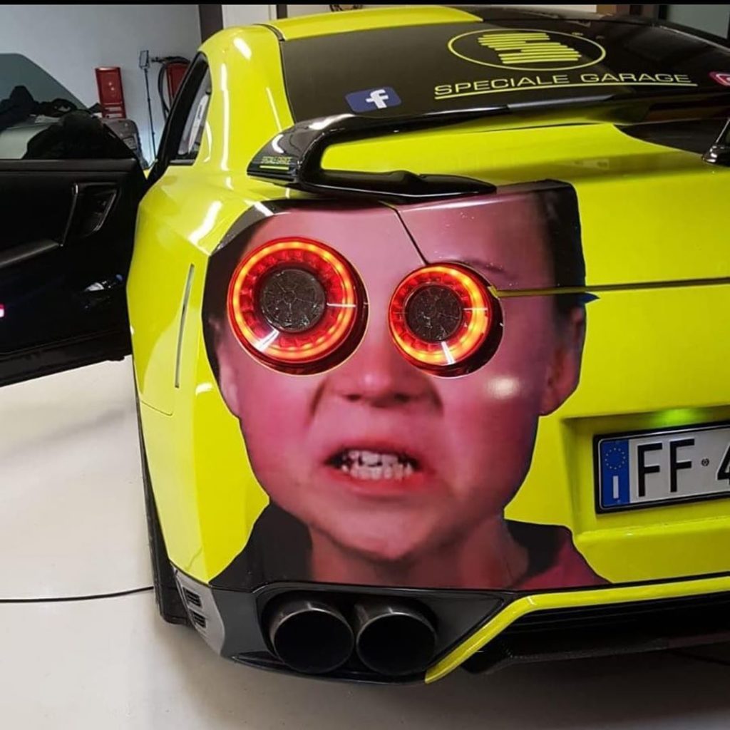 “How dare you” do that to a GTR! 
Photo  @nissan .
.
.
.
.
Follow the Crew:  @Ni...