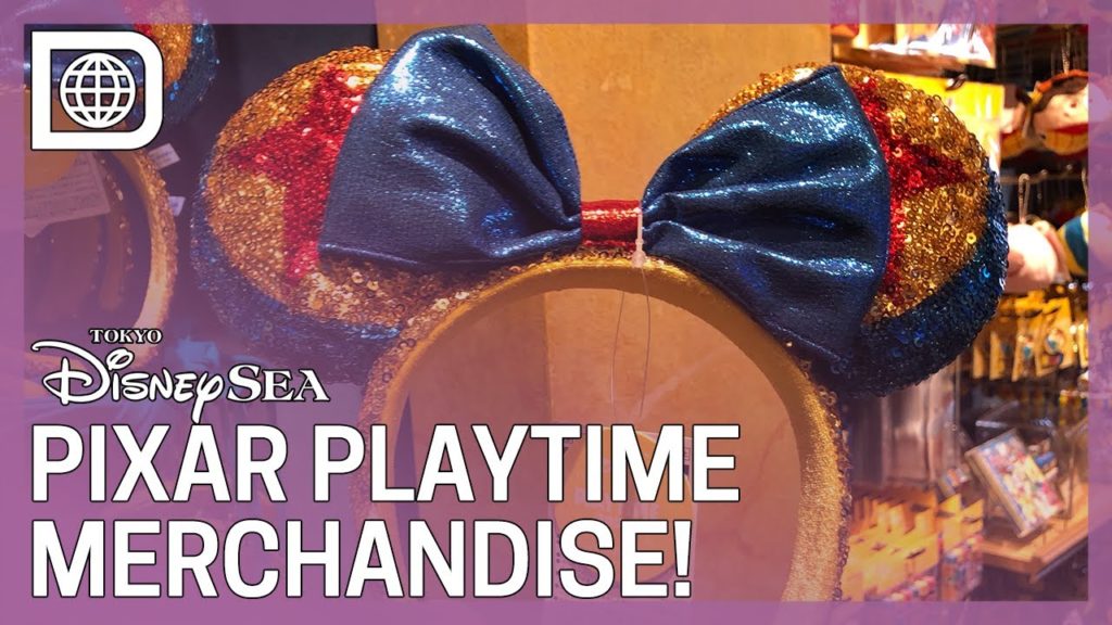 Pixar Playtime Merchandise - Tokyo DisneySea