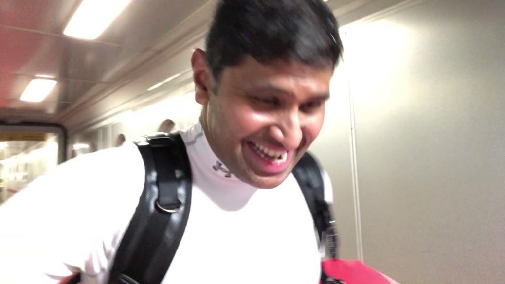 Arriving in New Chitose Airport Hokkaido