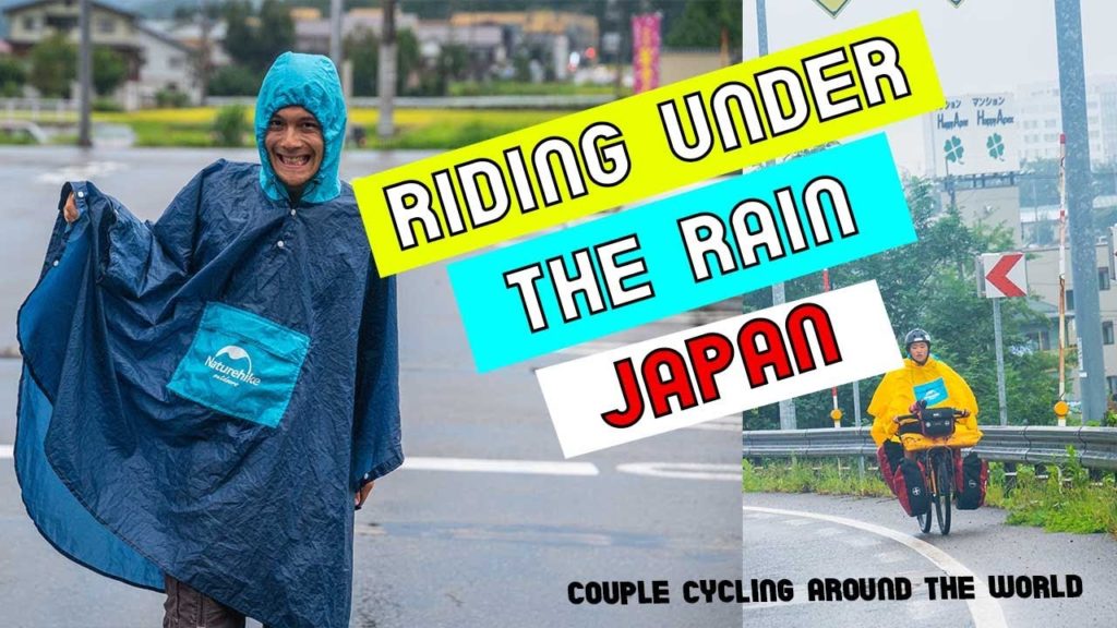 CYCLING AROUND JAPAN  UNDER THE RAIN  | cycling around the world