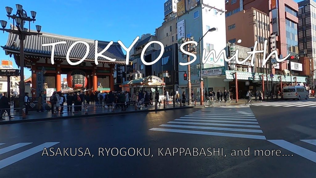 Driving Downtown TOKYO, JAPAN - Asakusa, Ryogoku and more!