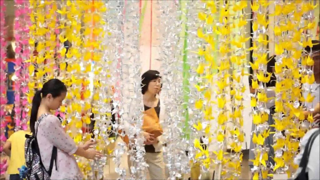 仙台七夕祭り　Sendai Tanabata Festival　in Japan