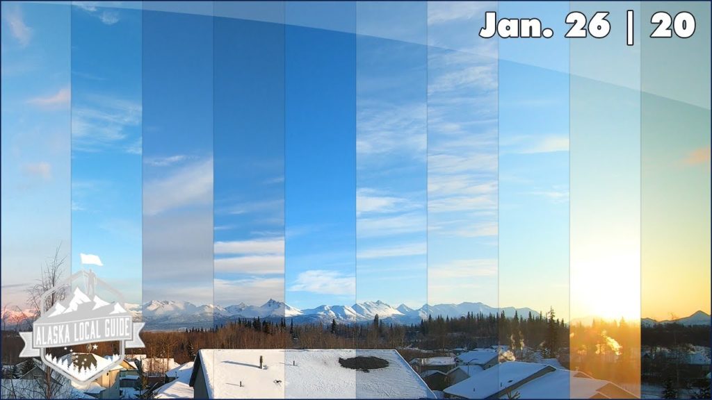 Time Lapse | Beautiful Day! | Chugach Mountains | Anchorage Alaska Time Lapse | Beautiful Day! | Chugach Mountains | Anchorage Alaska