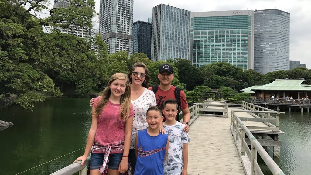 Yoshida family vacation to Japan 2017