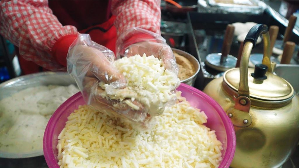 チーズ爆弾 !! 韓国のチーズホットク ∥ Cheese Hotteok ∥ ソウル,  Korean Street Food