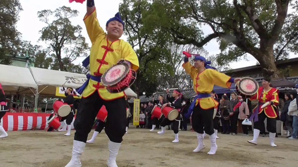 琉球國祭り太鼓柳川支部演舞　その４