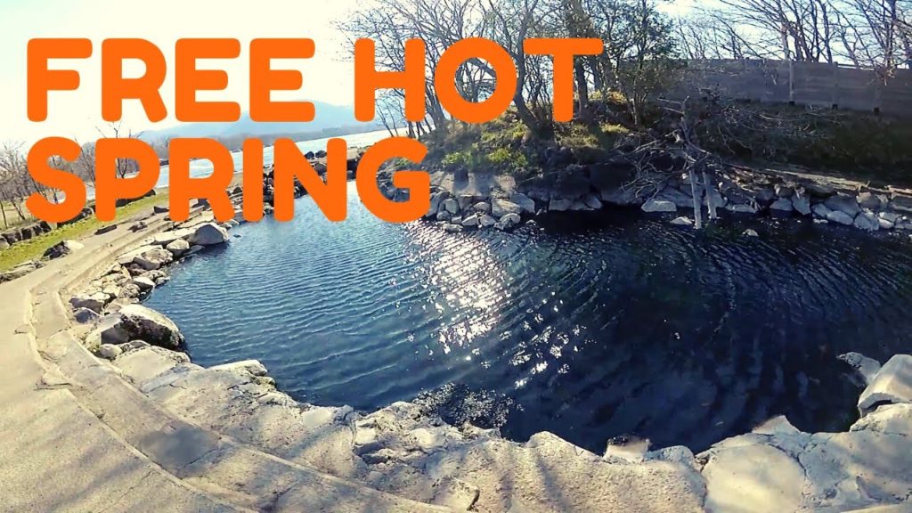 Introducing you free open-air Onsen of the great view in Hokkaido