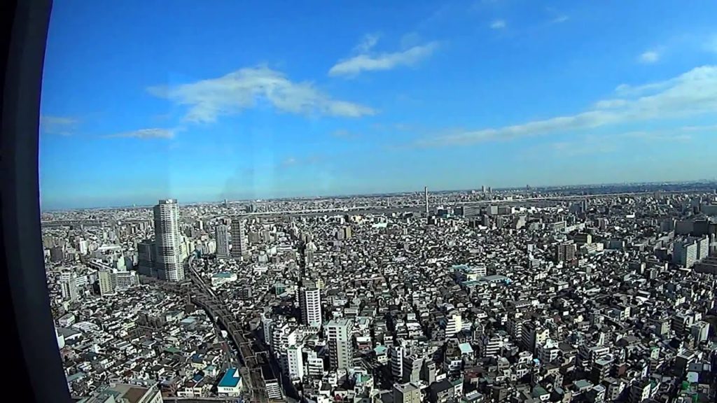 Tokyo Sky tree high speed elevator HD