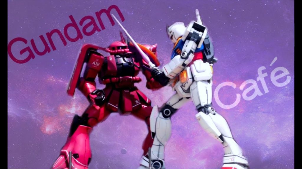 Gundam Café Osaka // ガンダムカフェ大阪 (2016) !