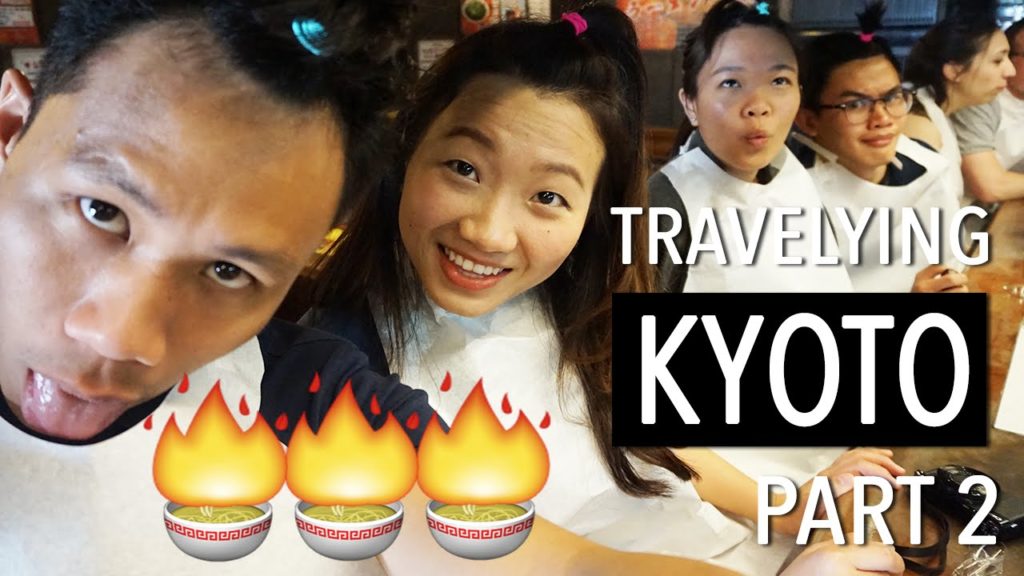 Travel-ying Kyoto Japan Part 2 | REAL FIRE RAMEN!