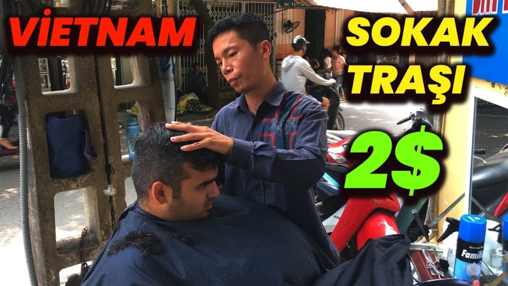 VİETNAM'DA SOKAK TRAŞI OLMAK 2$ #uğurluyolculuk