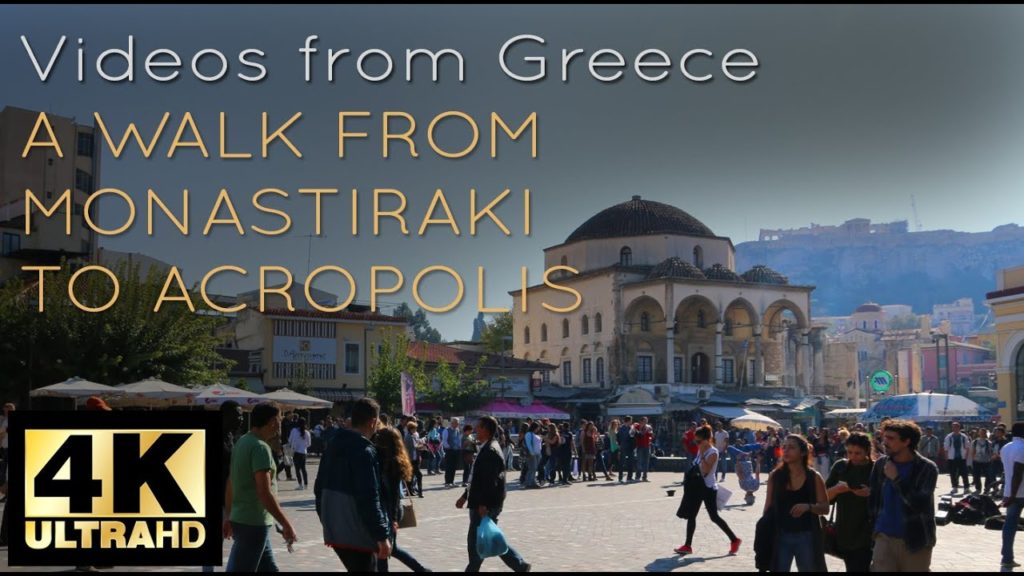 A walk from Monastiraki to Acropolis