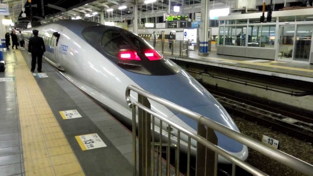 500系こだま773号 岡山駅到着 JR West High speed train 500 series EMU