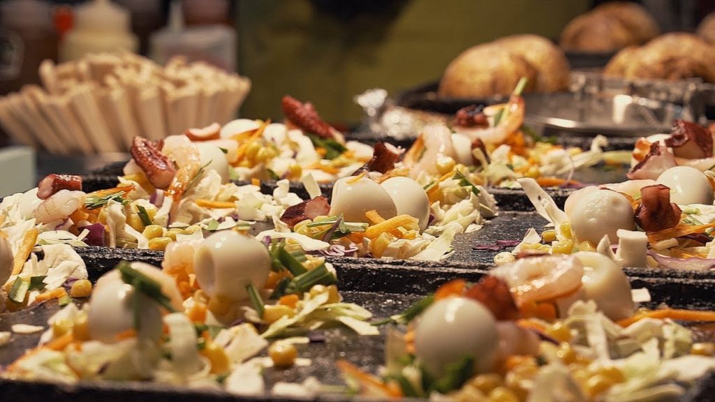 대왕 타코야끼  Amazing king takokayki  , Jumbo size Takoyaki - Korean Street Food