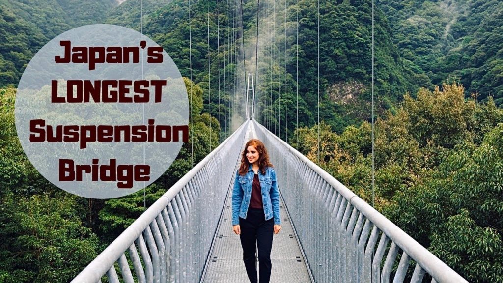 Visiting Japan's Longest Suspension Bridge | Miyazaki Vlog