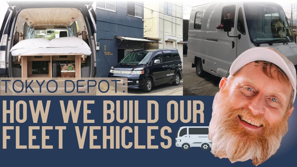 Our Current Van Conversion Projects // Tokyo Depot Tour Our Current Van Conversion Projects // Tokyo Depot Tour