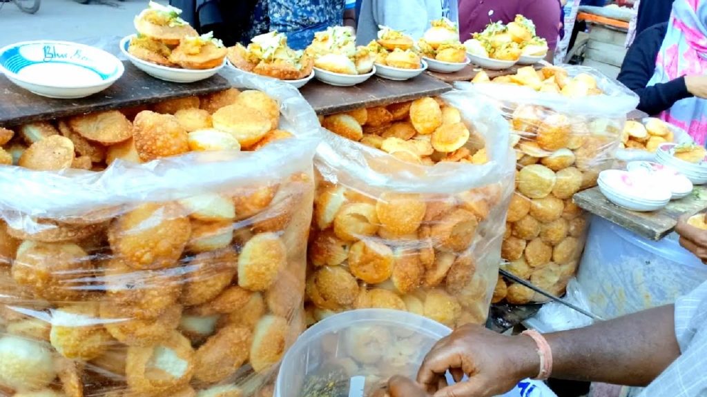 Fastest Famous Belpuri Making Skill | Indian Street Food | Pani Puri Street Food