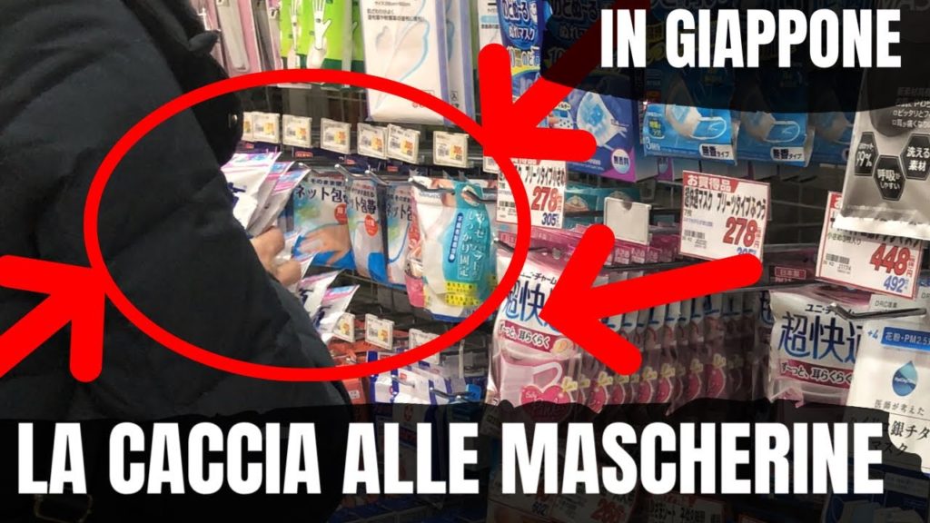 LE MASCHERINE A RUBA IN GIAPPONE GUARDATE!!!!