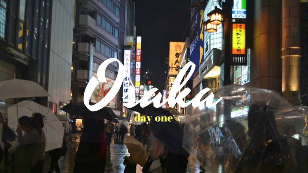 First time in Osaka, Japan