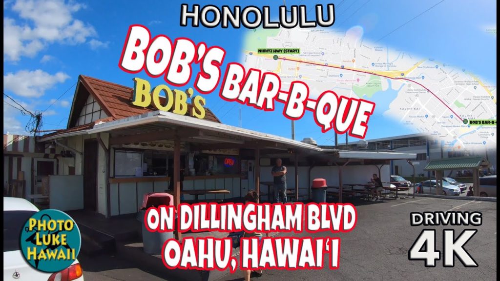 Bob's Bar B Que on Dillingham Blvd Oahu Hawaii