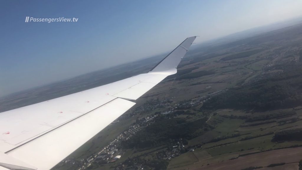 Take Off LUX Luxembourg Airport Lufthansa CityLine CRJ700