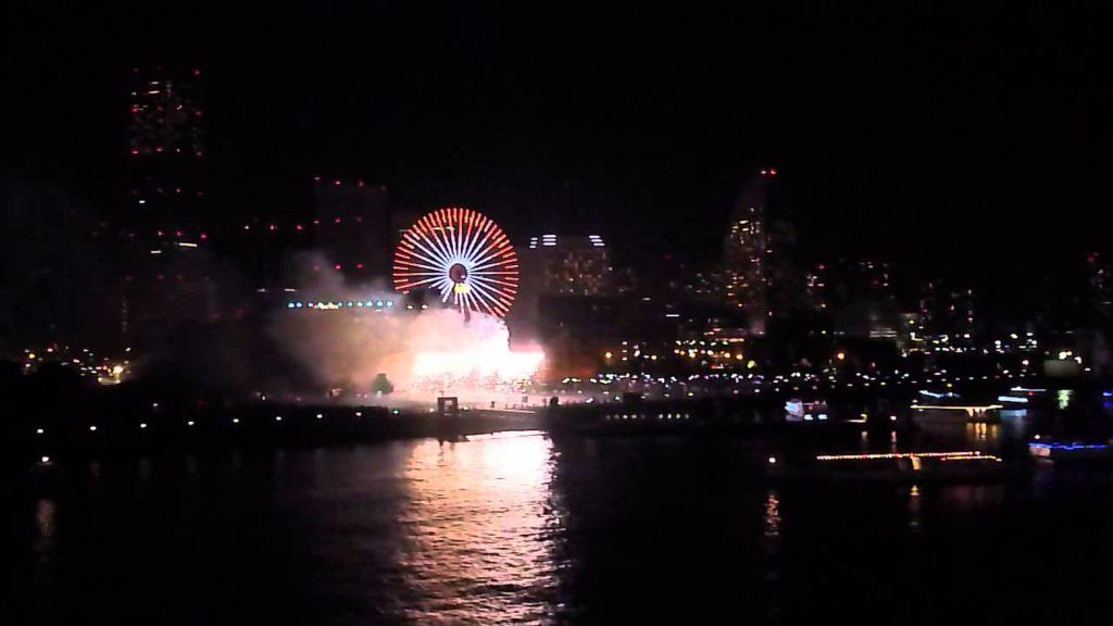 New Year Yokohama 2016 (With firework)