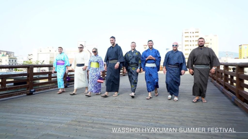 第1回ラグビーウェールズ交流プログラムin北九州 -Wasshoi Hyakuman Summer Festival Version-