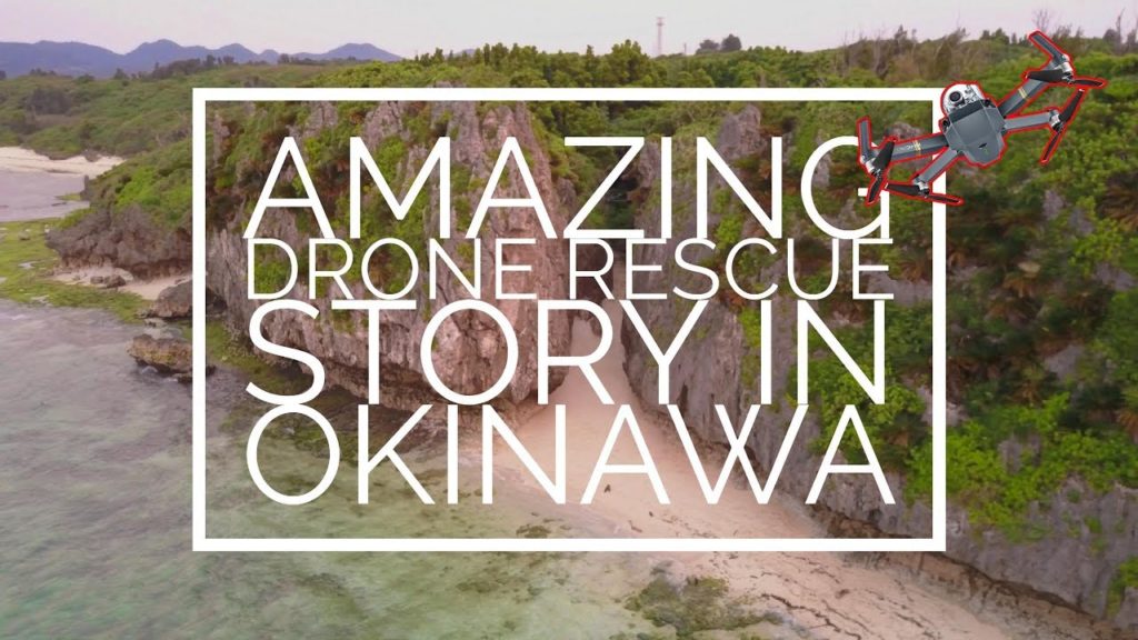 Amazing Drone Crash & Rescue Story in Okinawa Japan