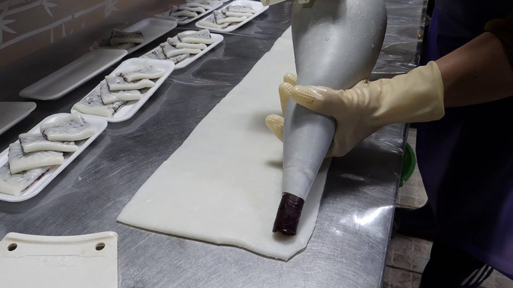 부산 팥소절편 서온떡방 / original rice cake / korean street food