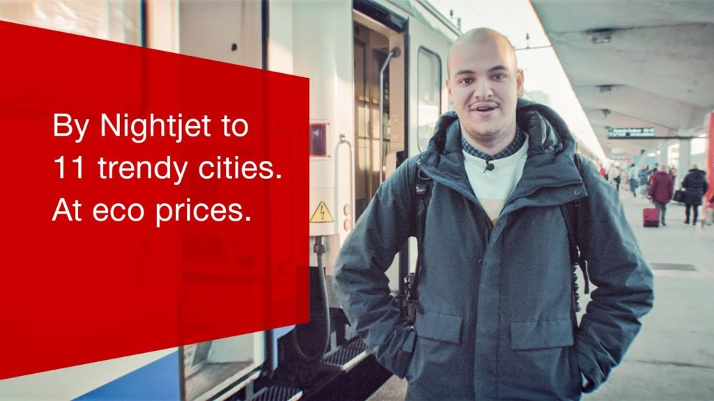 By Nightjet to 11 trendy cities. At eco prices.
