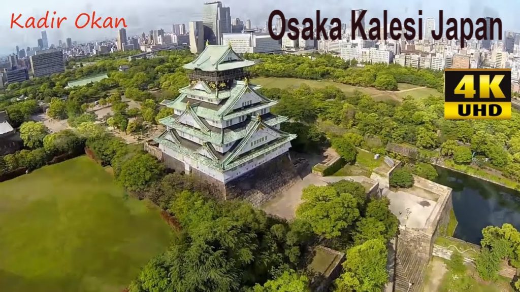 Osaka kalesi içine girdik , Osaka Castle Japan