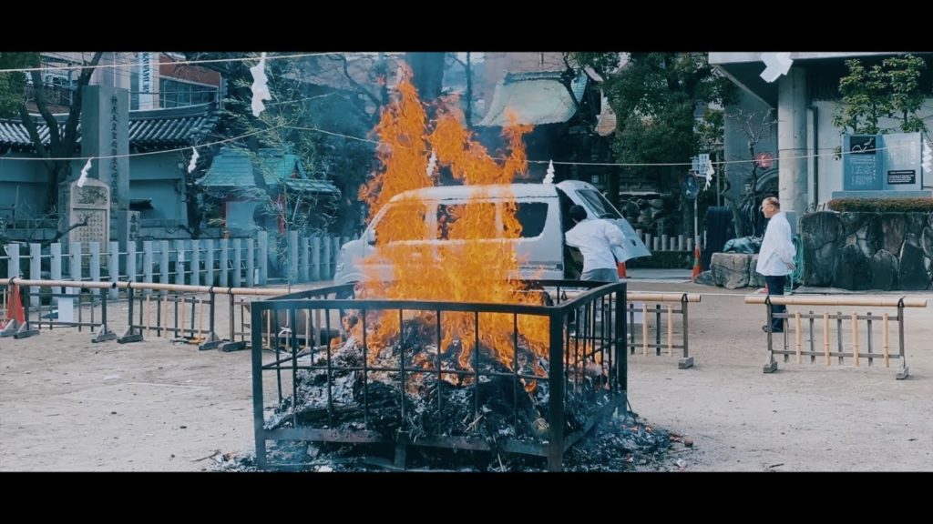 Stroll in Osaka TENMANGU. Jan, 2020 [4K]