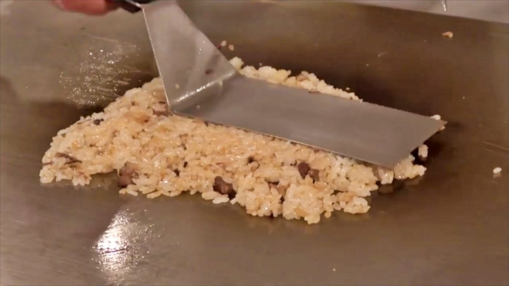 Japanese teppanyaki fried rice - Tokyo