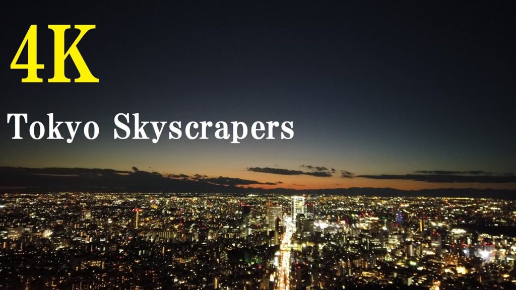 【4K Japan View】Tokyo Skyscrapers - TOKYO CITY VIEW on Roppongi Hills｜六本木ヒルズ展望台 東京シティビュー