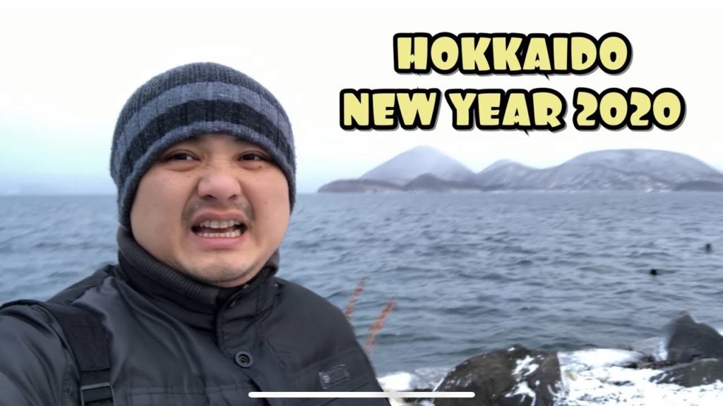 TAHUN BARU 2020 DI HOKKAIDO, MAIN DRONE DI LAKE TOYA