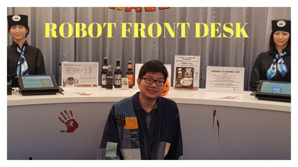 VLOG JAPAN DAY 3 PART 3 INIBUDIKUNINJAPAN: NGINEP DI HOTEL ROBOT (HENN NA HOTEL)