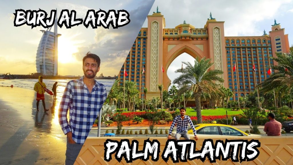 PALM ATLANTIS and BURJ AL ARAB - DUBAI
