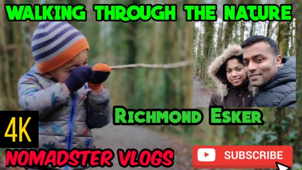 Nature Walk in Richmond Esker Ireland, 4K, Vlog Nature Walk in Richmond Esker Ireland, 4K, Vlog