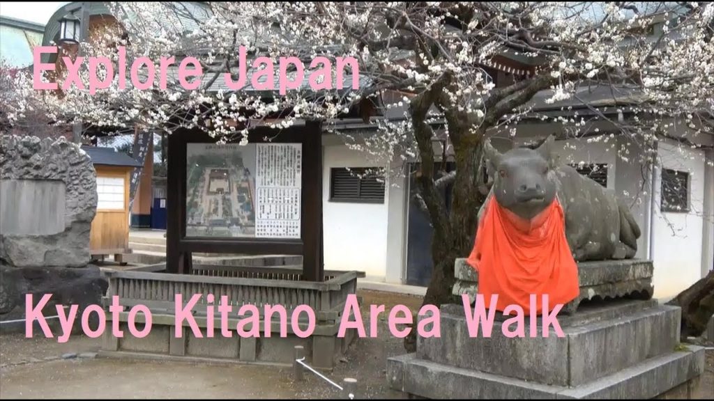 Walked around the area of Kyoto Kitano Tenmangu