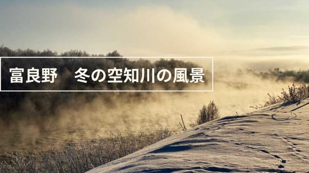 【富良野観光物語】2020.冬.vol.178＊北海道富良野・冬の空知川の風景