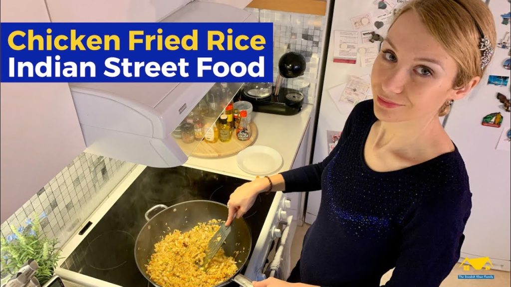 Foreigner Makes Restaurant Style Chicken Fried Rice | Indian Street Food